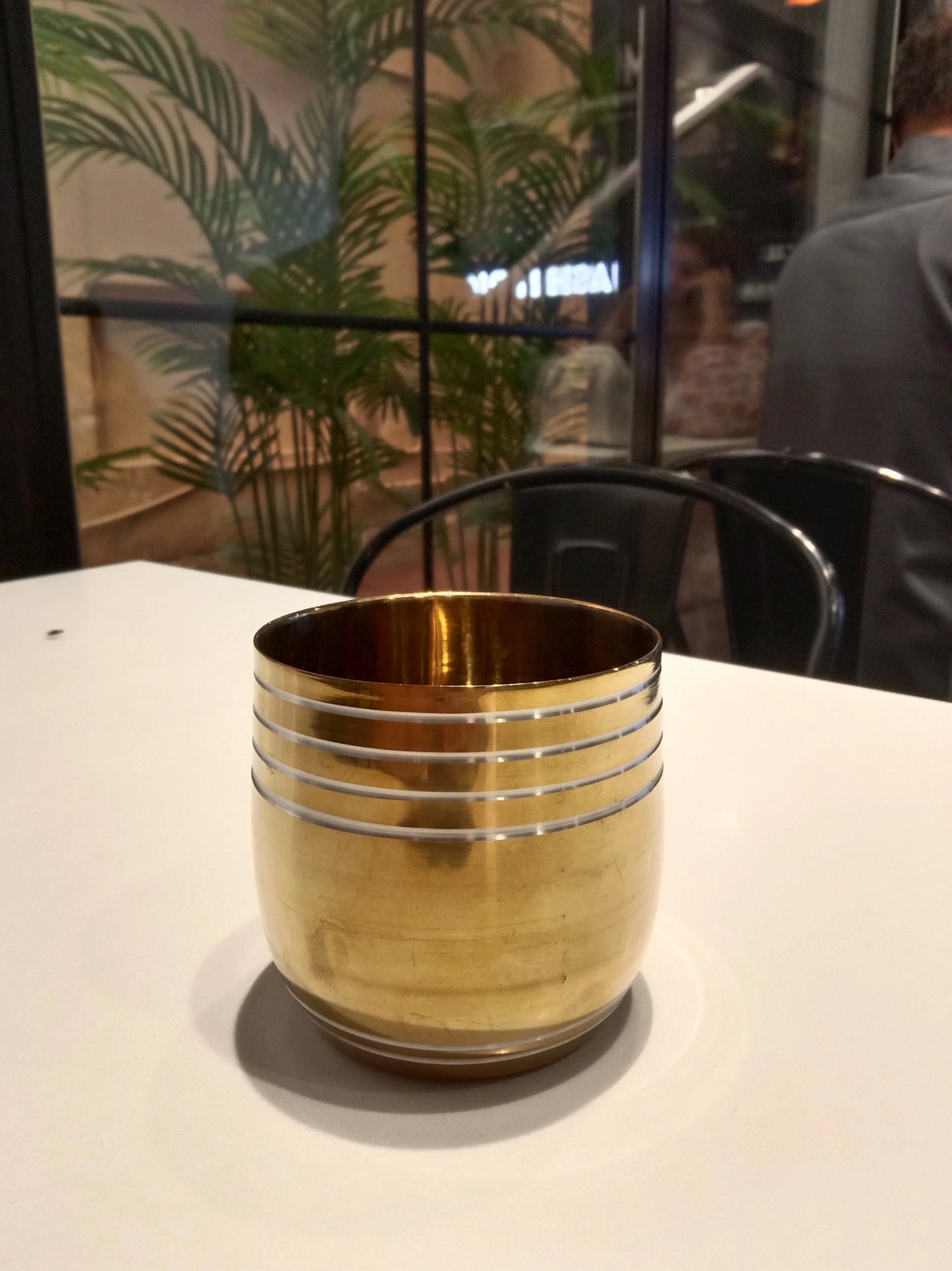 Lafiee Premium Edition Golden Steel Glasses 400ML
