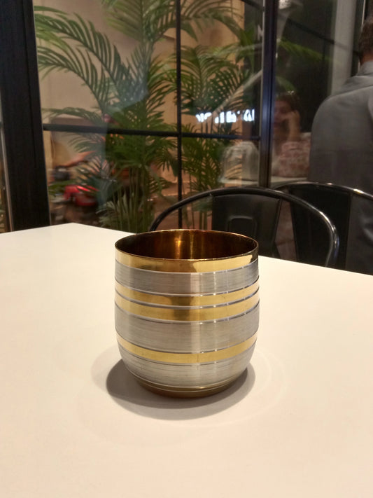 Lafiee Premium Edition Golden Steel Glasses 400ML