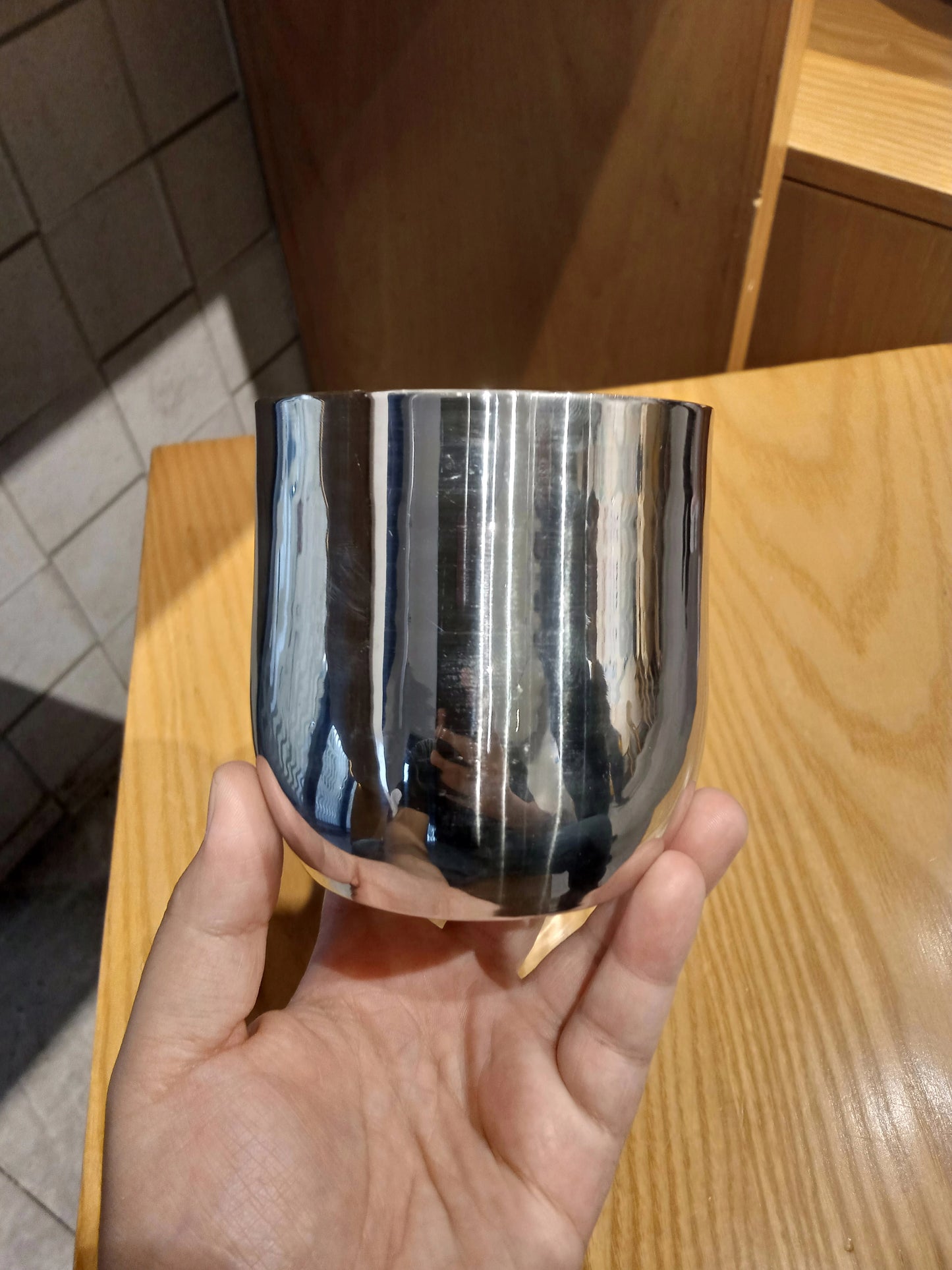 400ml Durable Stainless Steel Glass π₯
