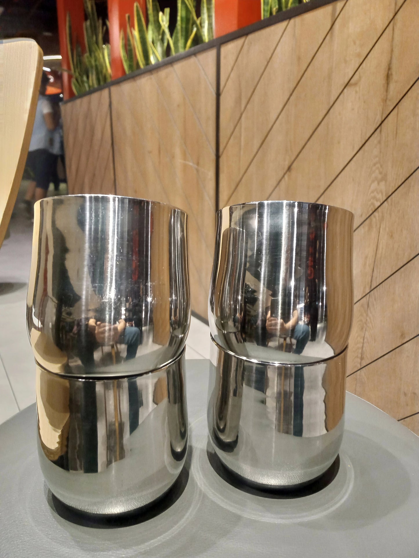 400ml Durable Stainless Steel Glass π₯