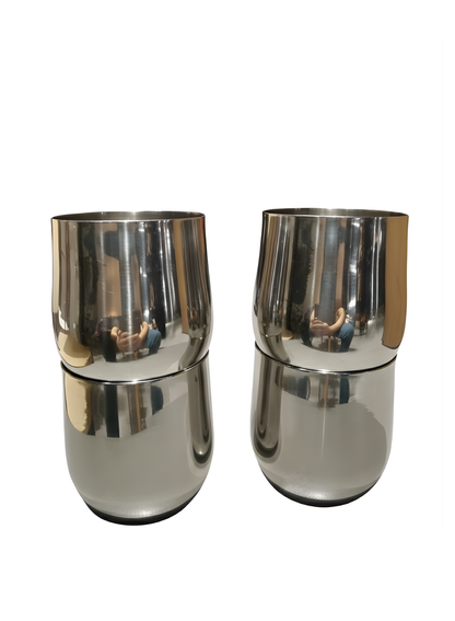 400ml Durable Stainless Steel Glass