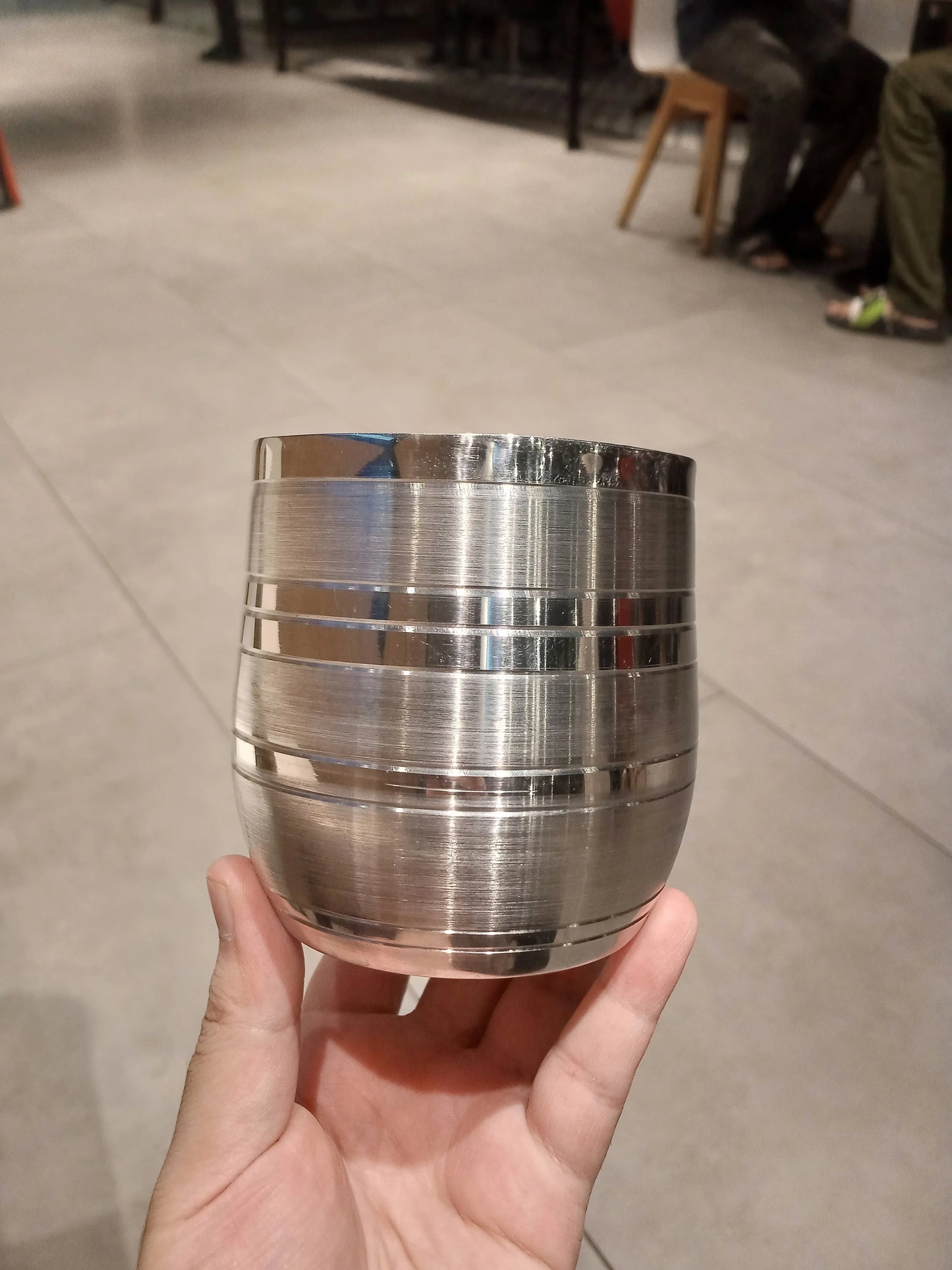 Royal Sip –  Stainless Steel Glasses – 400ml (Unbreakable)
